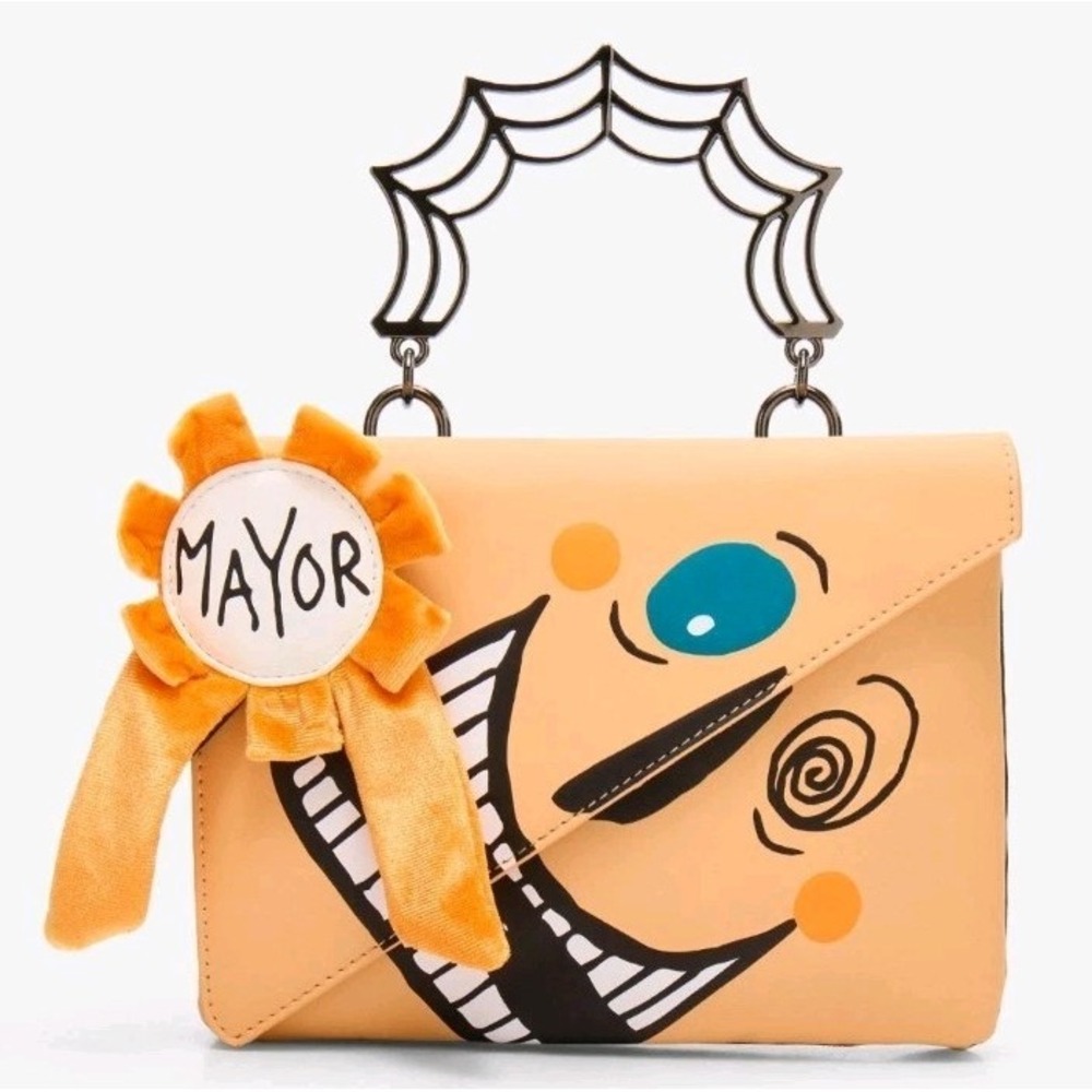 Loungefly Disney The Nightmare Before Christmas Mayor Reversible Crossbody Bag